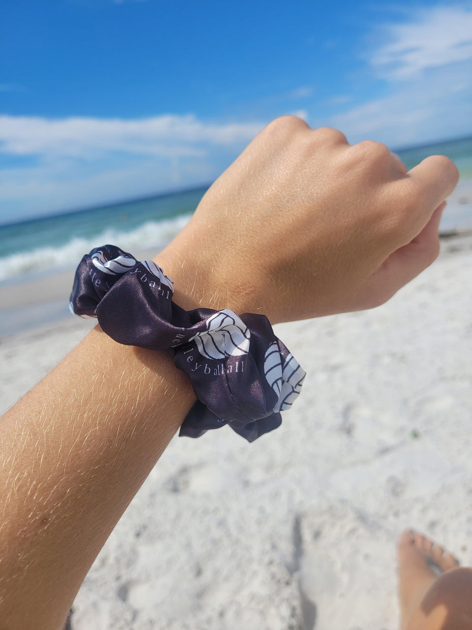 Volleyball Hair Scrunchie - VidaVibe